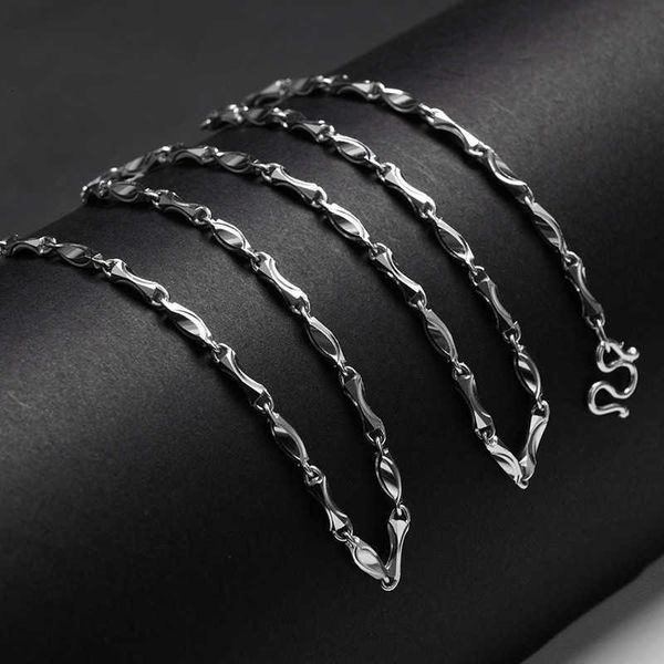 fashion designer tide brand whip cuban chain accessories s925 sterling silver men's chopin necklace hip hop fashion jewelry, Black
fashion designer tide brand whip cuban chain accessories s925 sterling silver men's chopin necklace hip hop fashion jewelry, Black