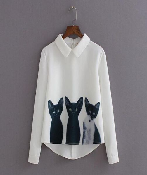 2017 new fashion cats printed pullover shirts long sleeve casual women korean white blouse t255690444663848
2017 new fashion cats printed pullover shirts long sleeve casual women korean white blouse t255690444663848