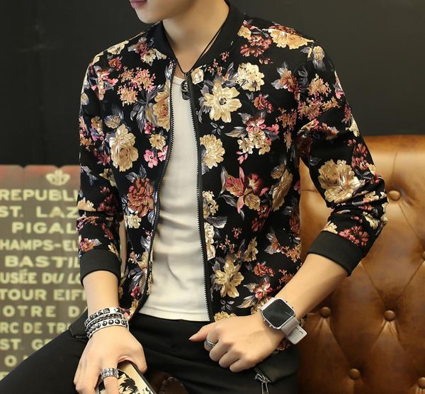 men casual jacket autumn fashion floral bomber jacket plus size slim fit long sleeve coat male stand collar mens clothing 6xlm1531381, Black;brown
men casual jacket autumn fashion floral bomber jacket plus size slim fit long sleeve coat male stand collar mens clothing 6xlm1531381, Black;brown