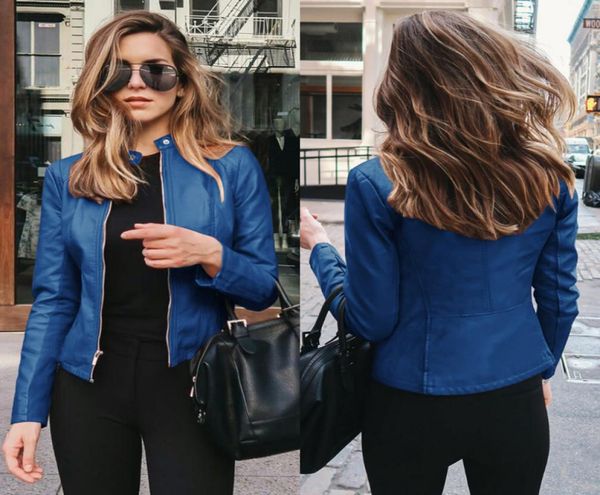 nedeins autumn cropped jackets women short pu leather clothes solid cardigan coat zippers outwear 2020 blouson feminina5786087, Black;brown
nedeins autumn cropped jackets women short pu leather clothes solid cardigan coat zippers outwear 2020 blouson feminina5786087, Black;brown