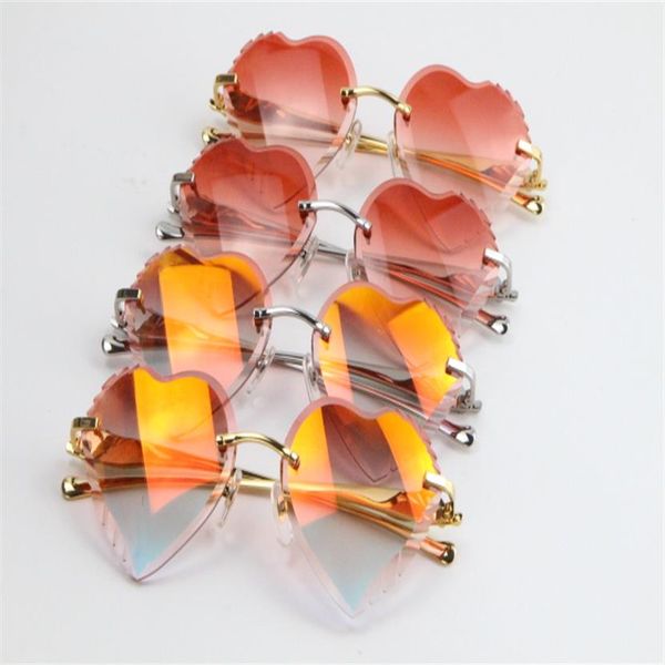 male and female metal leopard series panther 3524012 rimless sunglasses vintage fanciful eyewear slim mix elongated triangle lense286k, White;black
male and female metal leopard series panther 3524012 rimless sunglasses vintage fanciful eyewear slim mix elongated triangle lense286k, White;black