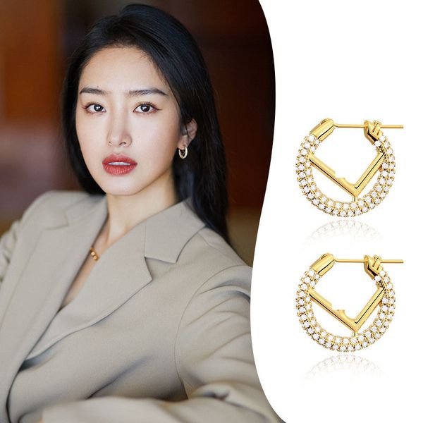 luxury gold plated brass letter f hoop earring jewelry for women gift, Golden;silver
luxury gold plated brass letter f hoop earring jewelry for women gift, Golden;silver