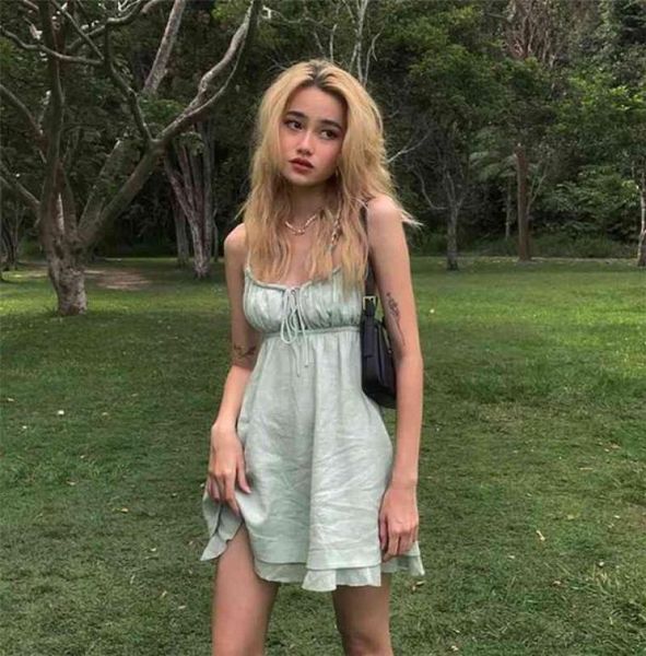 mint green grunge fairy dresses summer spaghetti strap backless sundresses ruffles strap mini dresses women clothes 2105212688222, Black;gray
mint green grunge fairy dresses summer spaghetti strap backless sundresses ruffles strap mini dresses women clothes 2105212688222, Black;gray