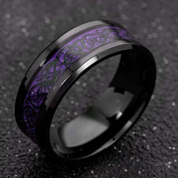 designer's fashionable new aristocratic blue red carbon fiber dragon pattern ring, niche design sense, trendy and simple temperament,, Silver
designer's fashionable new aristocratic blue red carbon fiber dragon pattern ring, niche design sense, trendy and simple temperament,, Silver