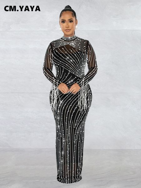 basic casual dresses cm.yaya women mesh tassel long sleeve diamonds rhinestones bodycon midi maxi long dress and tank inner dresses 2piece s, Black;gray
basic casual dresses cm.yaya women mesh tassel long sleeve diamonds rhinestones bodycon midi maxi long dress and tank inner dresses 2piece s, Black;gray