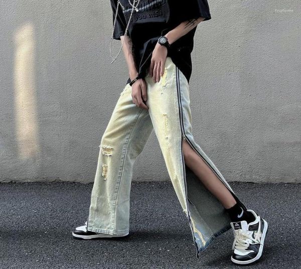 men039s jeans side zip split design for mens fashion trends couples streetwear teenage straight leg denim pants boyfriend style6110679, Blue
men039s jeans side zip split design for mens fashion trends couples streetwear teenage straight leg denim pants boyfriend style6110679, Blue