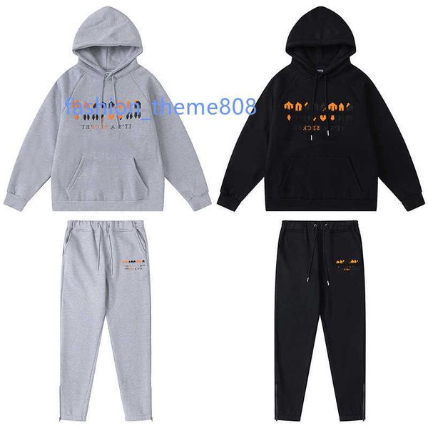 brand designer hoodie trapstar full tracksuit rainbow towel embroidery decoding hooded sportswear men and women sportswear suit zipper trous, Gray
brand designer hoodie trapstar full tracksuit rainbow towel embroidery decoding hooded sportswear men and women sportswear suit zipper trous, Gray