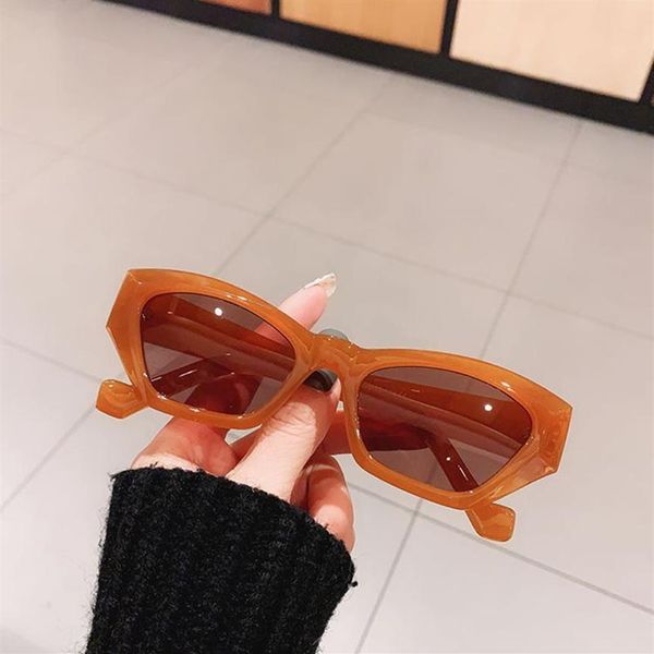 fashion small cat eye women sunglasses vintage jelly tea eyewear men trending black light gray sun glasses shades uv400237g, White;black
fashion small cat eye women sunglasses vintage jelly tea eyewear men trending black light gray sun glasses shades uv400237g, White;black