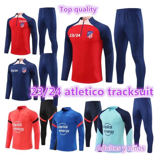 22 23 24 atletico madrids kids tracksuit suarez chandal futbol soccer training suit survetement 2023 2024 joao felix m. llorente camiseta de, Black
22 23 24 atletico madrids kids tracksuit suarez chandal futbol soccer training suit survetement 2023 2024 joao felix m. llorente camiseta de, Black