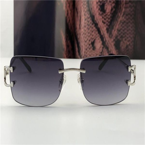 luxury designer mens sunglasses diamond cut lens brand design piccadilly irregular frameless uv400 gold light color lens 0104272a, White;black 
luxury designer mens sunglasses diamond cut lens brand design piccadilly irregular frameless uv400 gold light color lens 0104272a, White;black