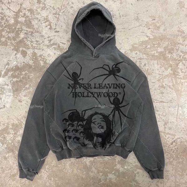 lekw men's hoodies sweatshirts grunge long gothic spider print oversize zip up sleeve sweatshirt men punk harajuku loose coat streetwea, Black
lekw men's hoodies sweatshirts grunge long gothic spider print oversize zip up sleeve sweatshirt men punk harajuku loose coat streetwea, Black