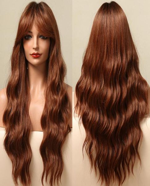 synthetic wigs alan eaton long body wave red brown copper for black women natural middle part heat resistant hair wig with bangs1111494
synthetic wigs alan eaton long body wave red brown copper for black women natural middle part heat resistant hair wig with bangs1111494