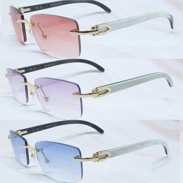 natural buffalo horn sunglasses men and women luxury designer carters rimless sun glasses vintage driving summer shades eyewear286r, White;black
natural buffalo horn sunglasses men and women luxury designer carters rimless sun glasses vintage driving summer shades eyewear286r, White;black