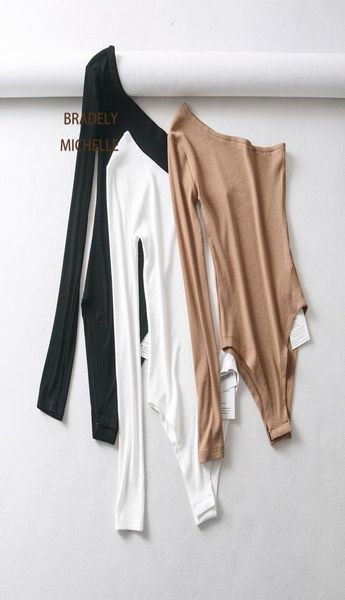 bradely michelle new fashion women strapless single sleeve bodysuit autumn ladies under cotton jumpsuit rompers t2008246564876, Black;white
bradely michelle new fashion women strapless single sleeve bodysuit autumn ladies under cotton jumpsuit rompers t2008246564876, Black;white