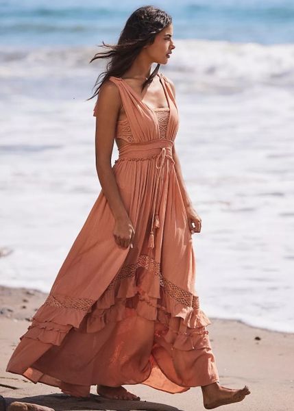 basic casual dresses summer beach dress sleeveless cotton maxi dresses boho style solid color lace ruffled sundress mujer vestidos 230816, Black;gray
basic casual dresses summer beach dress sleeveless cotton maxi dresses boho style solid color lace ruffled sundress mujer vestidos 230816, Black;gray