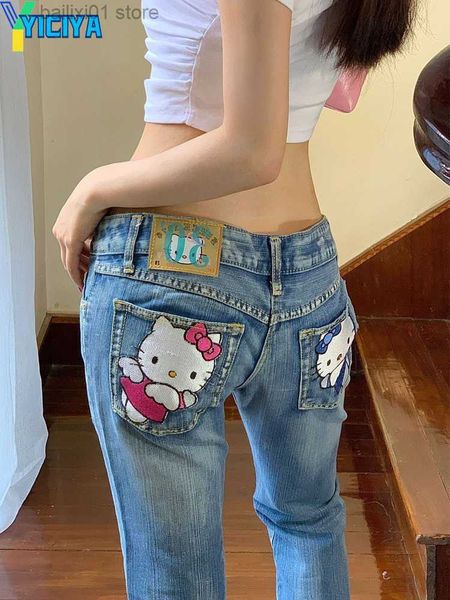 women's jeans yiciya y2k style jeans women pants low rise jeans 90s vintage clothes washed new women's denim pants streetwear trou, Blue
women's jeans yiciya y2k style jeans women pants low rise jeans 90s vintage clothes washed new women's denim pants streetwear trou, Blue