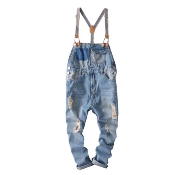 hip hop streetwear bib pants overall jean fashion men overalls ripped s for male denim jumpsuit 2107234388728, Blue
hip hop streetwear bib pants overall jean fashion men overalls ripped s for male denim jumpsuit 2107234388728, Blue