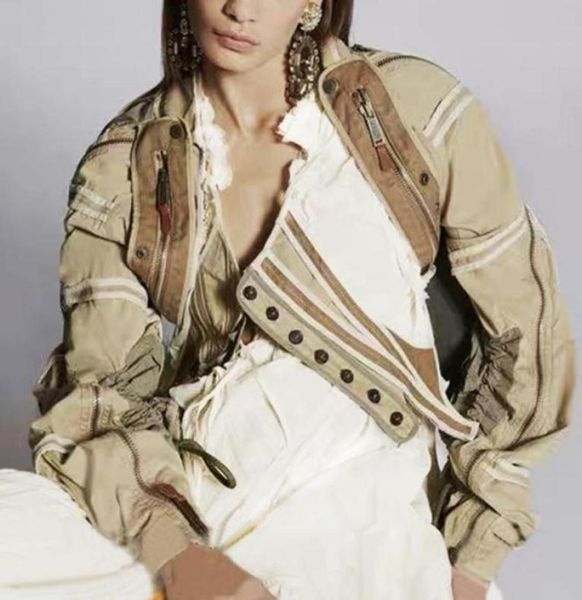 chicever patchwork hit color irregular coats for women square collar lantern sleeve lace up jackets female 2020 fashion clothes7009959401, Black;brown
chicever patchwork hit color irregular coats for women square collar lantern sleeve lace up jackets female 2020 fashion clothes7009959401, Black;brown