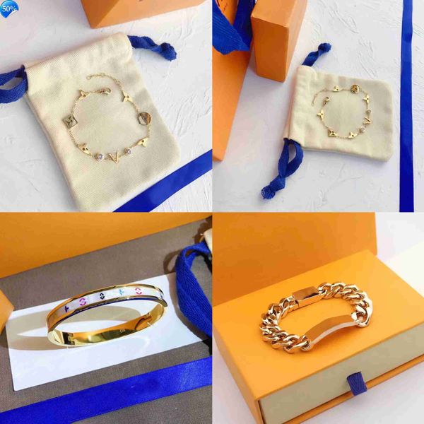 charm bracelets designer bracelet silver love bracelet men women gold chain fashion personality hip-hopes, Golden;silver
charm bracelets designer bracelet silver love bracelet men women gold chain fashion personality hip-hopes, Golden;silver