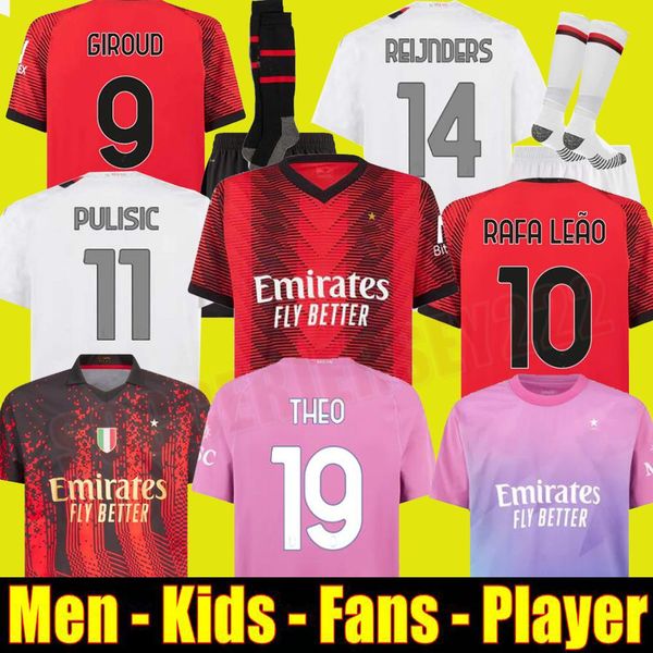 reijnders 23 24 koche soccer jerseys ac milans giroud de ketelaere rafa leao football shirt fourth 4th men kids kit uniforms 2023 2024 pulis, Black;yellow
reijnders 23 24 koche soccer jerseys ac milans giroud de ketelaere rafa leao football shirt fourth 4th men kids kit uniforms 2023 2024 pulis, Black;yellow