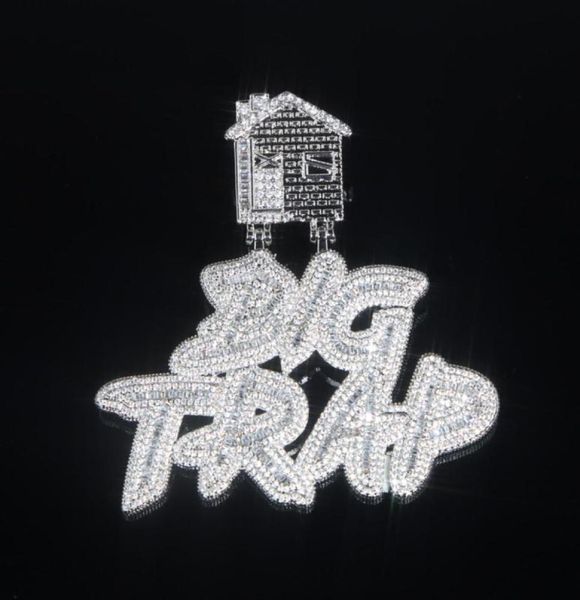 iced out letter big trap with house pendant pave full cubic zircon fit cuban chain hip hop necklace jewelry whole47585822345519, Silver
iced out letter big trap with house pendant pave full cubic zircon fit cuban chain hip hop necklace jewelry whole47585822345519, Silver