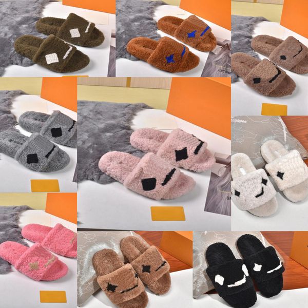 l designer furry fluffy slippers womens ladies luxury sandals fur slipper slides winter v comfortable plush trendy classic feel full quality, Black
l designer furry fluffy slippers womens ladies luxury sandals fur slipper slides winter v comfortable plush trendy classic feel full quality, Black