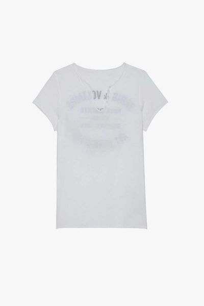 zadig voltaire designer t shirt 23ss mens zv classic alphabet print wings drilled u-neck women's short sleeve t-shirt, White
zadig voltaire designer t shirt 23ss mens zv classic alphabet print wings drilled u-neck women's short sleeve t-shirt, White