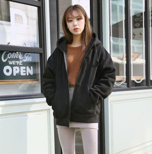 oversize pullover hoodie korean style zipup women sweatshirt coat hoodie solid color casual loose hoodies sweatshirts7961318, Black
oversize pullover hoodie korean style zipup women sweatshirt coat hoodie solid color casual loose hoodies sweatshirts7961318, Black