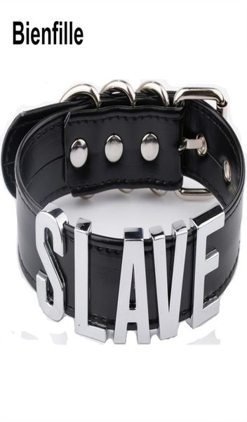fashion gold men women girl slave name word collar buckle necklace black pu leather kawaii jewelry1616901, Silver
fashion gold men women girl slave name word collar buckle necklace black pu leather kawaii jewelry1616901, Silver
