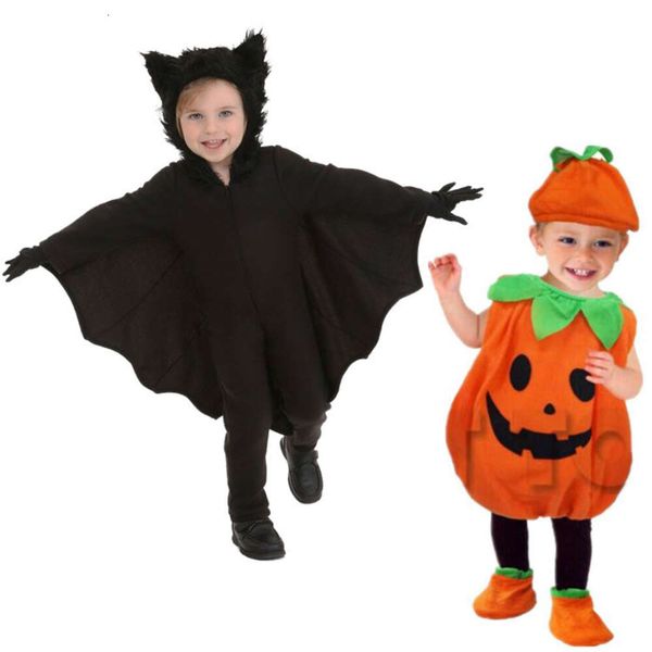 children's halloween clothing cute pumpkin baby halloween costume cosplay black bat costume makeup ball dress, Black;red
children's halloween clothing cute pumpkin baby halloween costume cosplay black bat costume makeup ball dress, Black;red