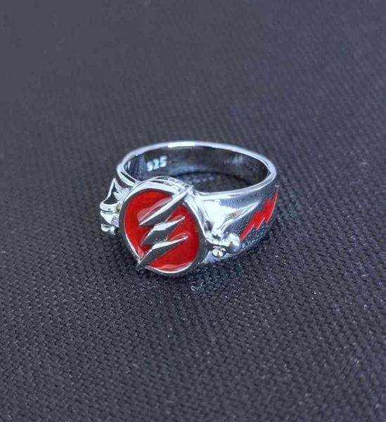 925 sterling silver the flash ring open cover superhero ring jewelry k722259m8701432, Slivery;golden
925 sterling silver the flash ring open cover superhero ring jewelry k722259m8701432, Slivery;golden