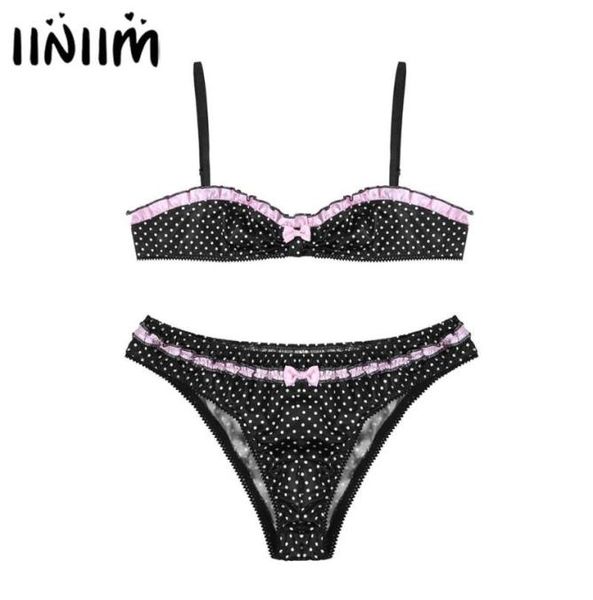 mens male sissy lingerie sets polka dot exotic apparel sleepwear ruffles bra with jockstraps pouch briefs underwear bras3394764, Red;black
mens male sissy lingerie sets polka dot exotic apparel sleepwear ruffles bra with jockstraps pouch briefs underwear bras3394764, Red;black