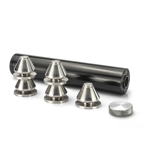 8''l 1.58''od fuel filter 1.375x24 stainless steel tube solvent trap 5pcs ss spade cups with 1/2-28 and 5/8-24 end cap f
8''l 1.58''od fuel filter 1.375x24 stainless steel tube solvent trap 5pcs ss spade cups with 1/2-28 and 5/8-24 end cap f
