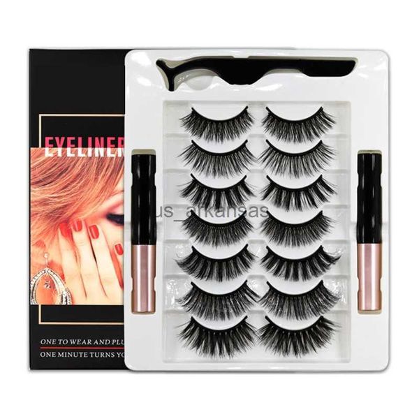 false eyelashes 3/7 pairs 3d magnetic eyelashes eyeliner exquisite lasting false lashes easy to wear make up cosmetic for girl women hkd2308
false eyelashes 3/7 pairs 3d magnetic eyelashes eyeliner exquisite lasting false lashes easy to wear make up cosmetic for girl women hkd2308