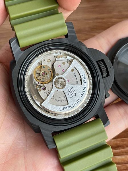 limited edition vs carbon fiber ceramic luxury classic series pam00961 automatic movement 47mm men watch carbotech countercloc 9010, Slivery;brown
limited edition vs carbon fiber ceramic luxury classic series pam00961 automatic movement 47mm men watch carbotech countercloc 9010, Slivery;brown