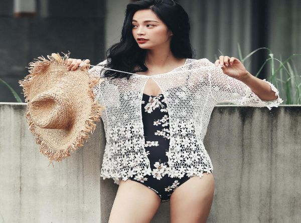 women bathing suit lace hollow crochet cover up beach bikini swimwear summer white black beach dress7849867
women bathing suit lace hollow crochet cover up beach bikini swimwear summer white black beach dress7849867