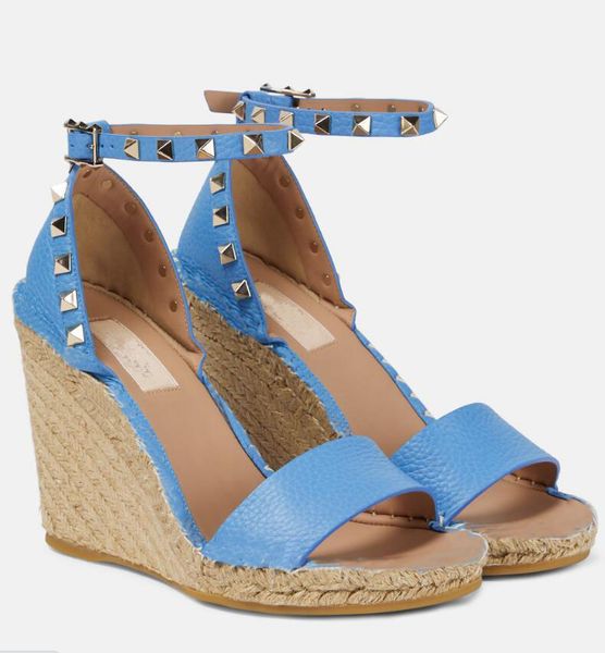 summer calfskin leather ankle strap wedge caged spikes wedge sandals pumps straw weaving parting wedding dress shoes ankle strap platform gl, Black
summer calfskin leather ankle strap wedge caged spikes wedge sandals pumps straw weaving parting wedding dress shoes ankle strap platform gl, Black