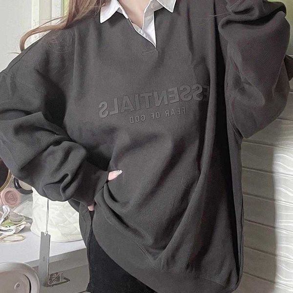 ess hoodie fog essentials double line waffle solid silicone letter printing high street polo shirt long sleeve sweater fashion, White;black
ess hoodie fog essentials double line waffle solid silicone letter printing high street polo shirt long sleeve sweater fashion, White;black