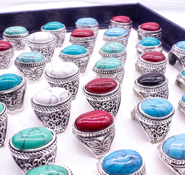 20 pieceslot mix vintage stone ring for women men fashion jewelry silver plated punk retro finger statement ring for party gift5724310
20 pieceslot mix vintage stone ring for women men fashion jewelry silver plated punk retro finger statement ring for party gift5724310