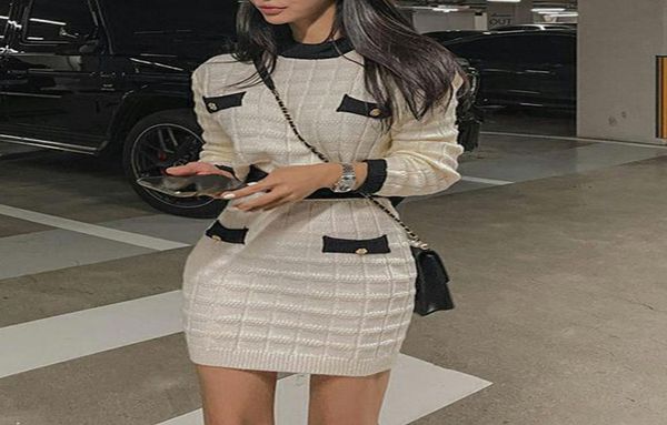 ladies autumn and winter dress new style contrast stitching small fragrance wind jacket and hip skirt suit3009507, White
ladies autumn and winter dress new style contrast stitching small fragrance wind jacket and hip skirt suit3009507, White