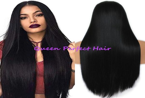 women039s synthetic lace front wig natural looking long black color straight style middle parting half hand tied heat resistant7611665
women039s synthetic lace front wig natural looking long black color straight style middle parting half hand tied heat resistant7611665