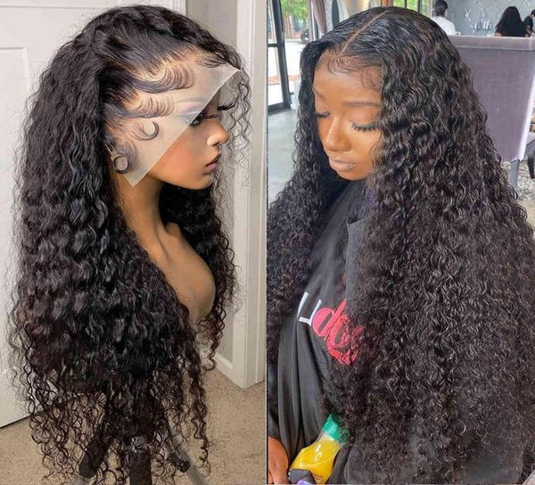 30 40 inch deep wave 13x4 13x6 360 transparent lace frontal human hair wig brazilian 5x5 closure loose water wavy curly5704340, Black;brown
30 40 inch deep wave 13x4 13x6 360 transparent lace frontal human hair wig brazilian 5x5 closure loose water wavy curly5704340, Black;brown