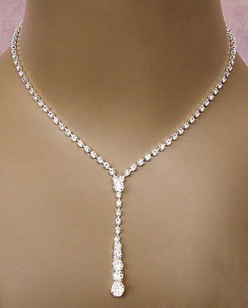 bling crystal bridal jewelry set silver plated necklace diamond earrings wedding jewellery sets for bride bridesmaids women access2702435, White
bling crystal bridal jewelry set silver plated necklace diamond earrings wedding jewellery sets for bride bridesmaids women access2702435, White