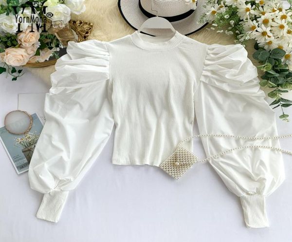 yornmona good quality comfy elegant puff sleeve blouse shirt gothic ins fashion spring autumn women ladies white shirt crop1231925
yornmona good quality comfy elegant puff sleeve blouse shirt gothic ins fashion spring autumn women ladies white shirt crop1231925