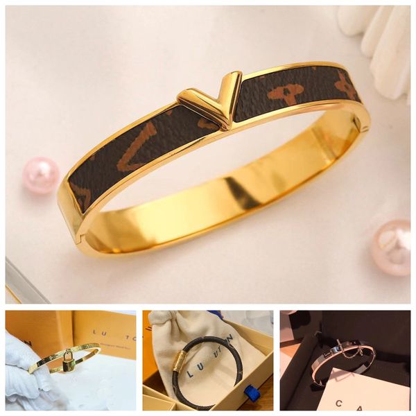 women's lock bangle new love gift leather bangle 925 silver diamond shiny jewelry bracelet luxury designer brand gold bangle, Black
women's lock bangle new love gift leather bangle 925 silver diamond shiny jewelry bracelet luxury designer brand gold bangle, Black