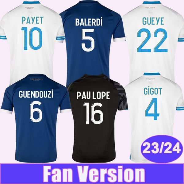 2023 24 guendouzi payet mens soccer jerseys vitinha balerdi gigot mbemba toure gueye dieng pau lopez home away goalkeeper football shirts, Black;yellow
2023 24 guendouzi payet mens soccer jerseys vitinha balerdi gigot mbemba toure gueye dieng pau lopez home away goalkeeper football shirts, Black;yellow