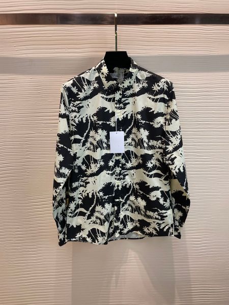 men's plus tees stylish loose designer shirt in black palm tiger print viscose with drugstore collar, Black;brown
men's plus tees stylish loose designer shirt in black palm tiger print viscose with drugstore collar, Black;brown