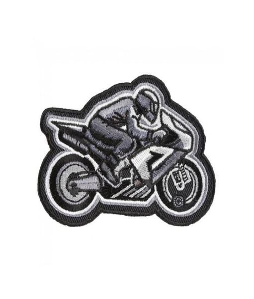 speeding motorcycle rider embroidered patches sewing notions iron on patch for clothes jackets shirt custom design1335102, Black
speeding motorcycle rider embroidered patches sewing notions iron on patch for clothes jackets shirt custom design1335102, Black