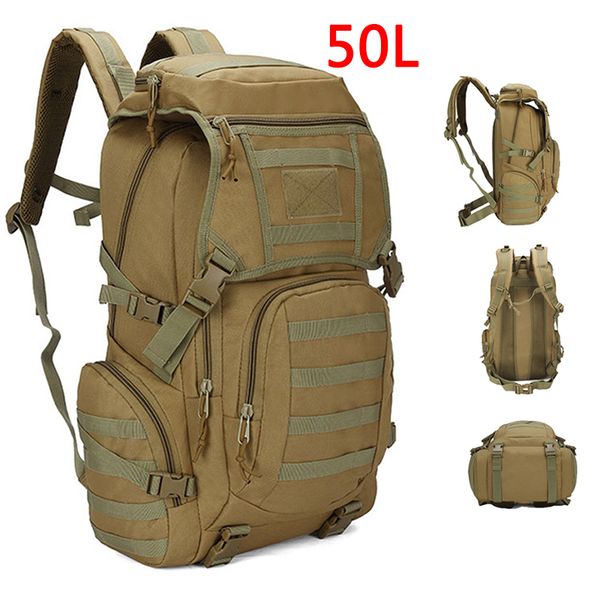 school bags military tactical backpack camping hiking daypack army rucksack outdoor fishing sport hunting climbing waterproof bag about 50l
school bags military tactical backpack camping hiking daypack army rucksack outdoor fishing sport hunting climbing waterproof bag about 50l