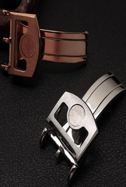 18mm new stainless steel watch bands strap silver black gold rose gold buckle deployment clasp for iwc watch bands8892601, Black;brown 
18mm new stainless steel watch bands strap silver black gold rose gold buckle deployment clasp for iwc watch bands8892601, Black;brown